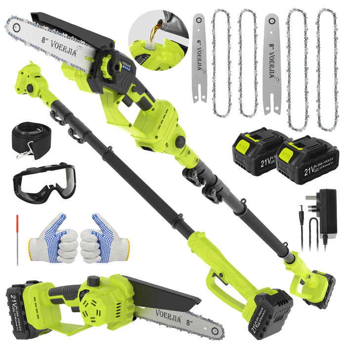 VOERJIA 2-in-1 Pole Chainsaw