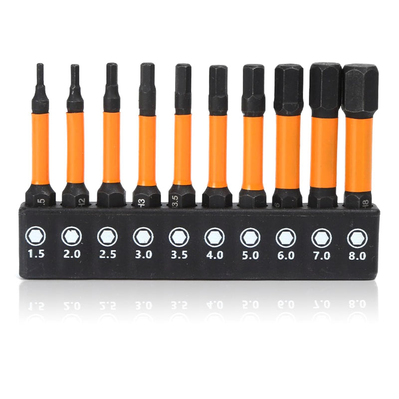 Hex Allen Key Drill Bit Set