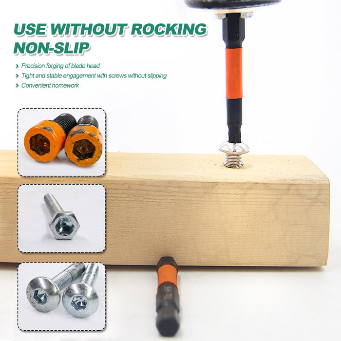 Hex Allen Key Drill Bit Set