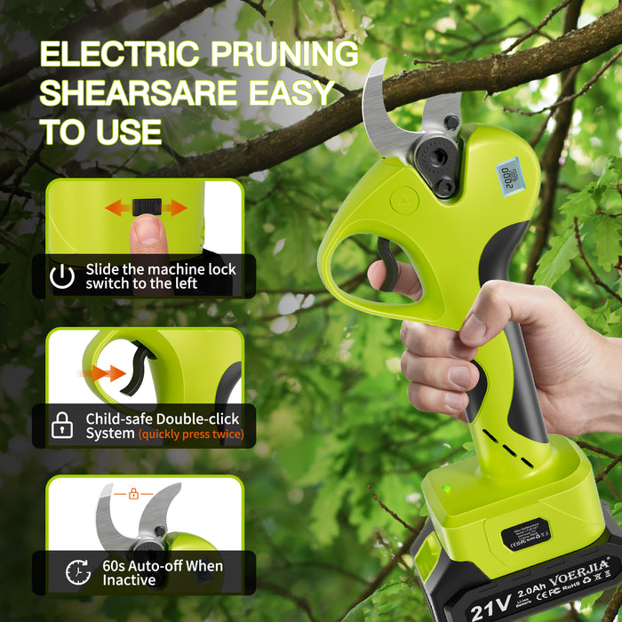 VOERJIA Electric Pruning Shears