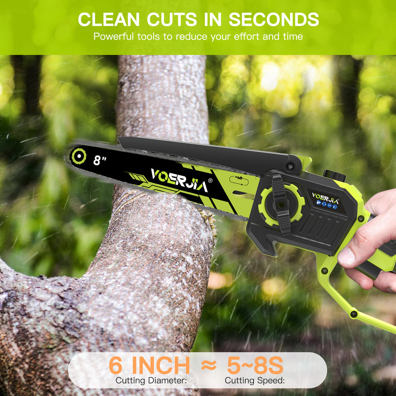 6&8" Mini Brushless Chainsaw