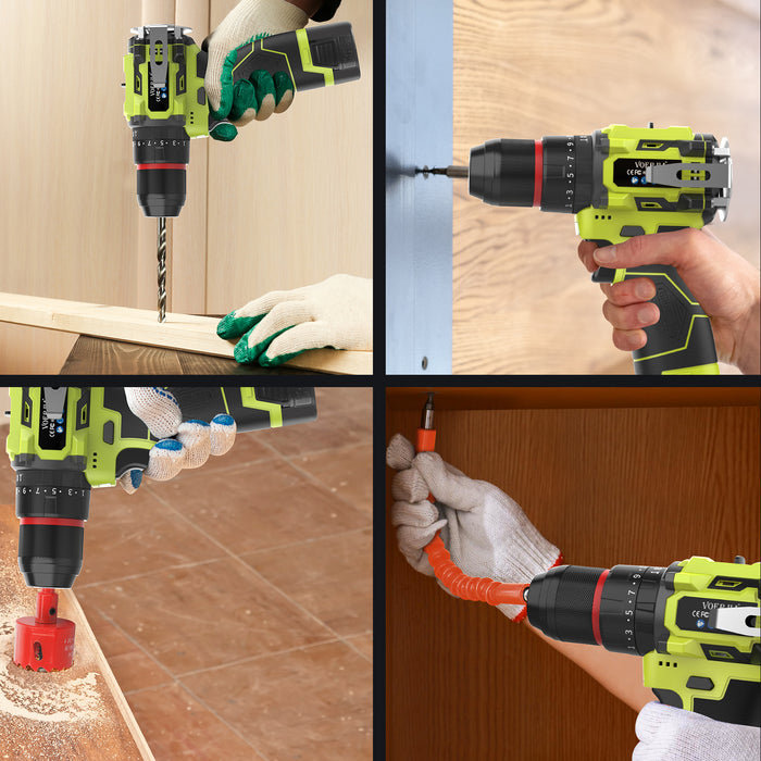 16.8V Brushless Cordless Drills