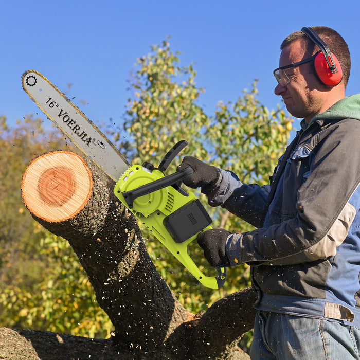 VOERJIA 16 Inch Brushless Cordless Chainsaw