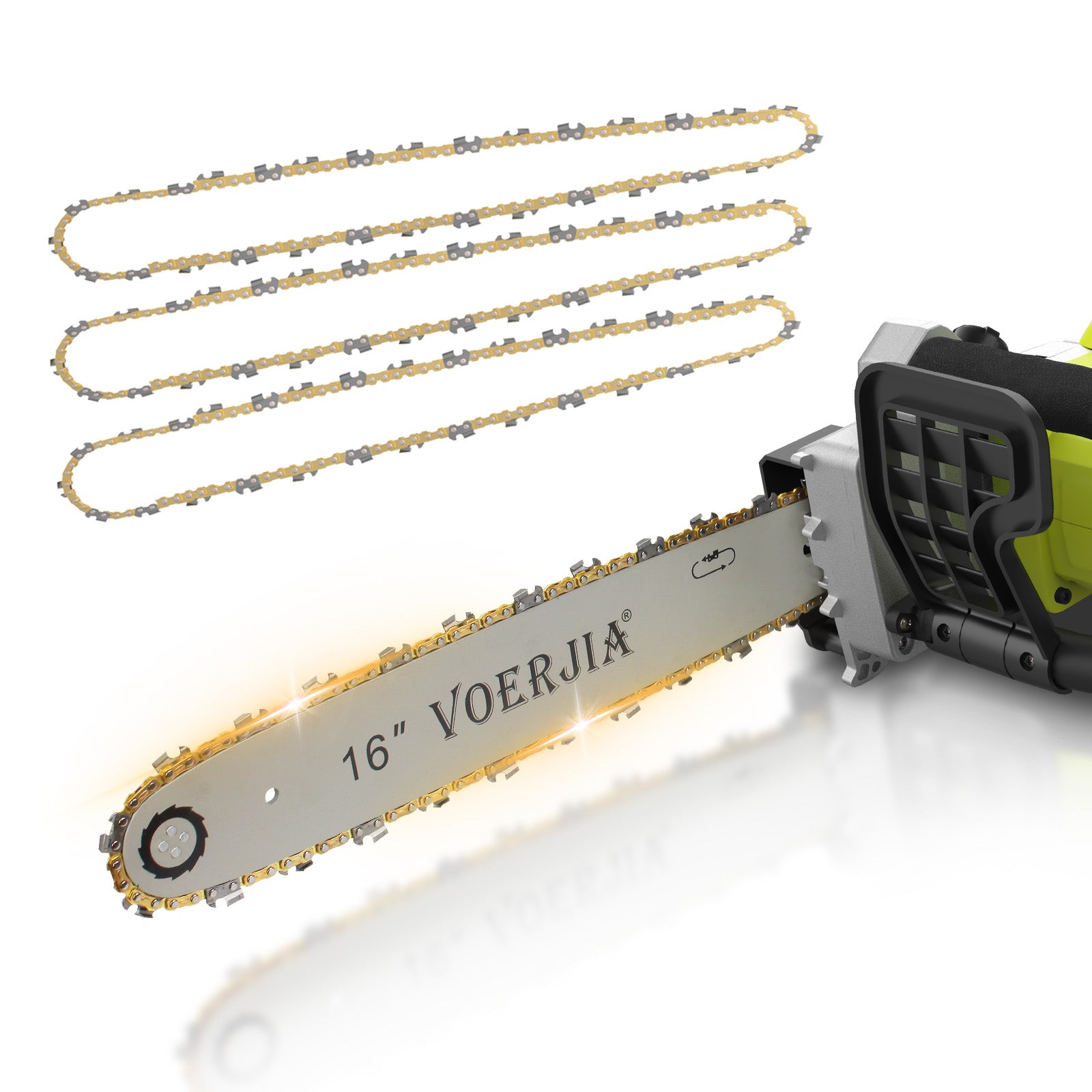 cha-chaページ♡⃜ Chainsaw Chain for 16 Inch Bar（3 Pack） — VOERJIA