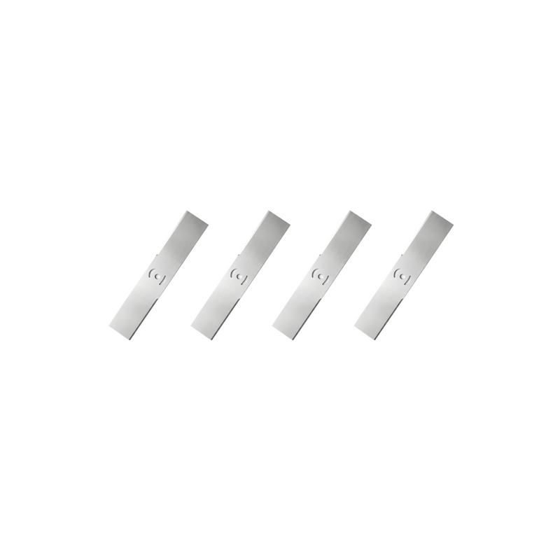8" Steel Replacement Blades for Grass Trimmer (4-Pack) 🛠️ Heavy Duty Metal Brush Cutter Blades for Thick Weeds & Dense Grass Areas