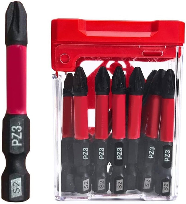 PZ50mm Single Head Screwdriver Bits Set（15 Pack）