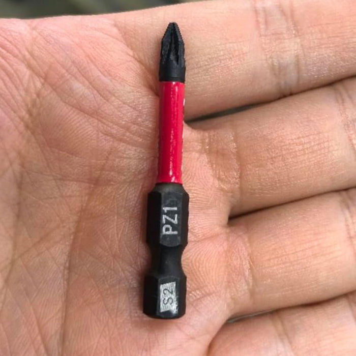 PZ50mm Single Head Screwdriver Bits Set（15 Pack）