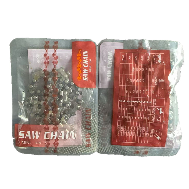 Chainsaw Chain for 8 Inch Bar（3 Pack）