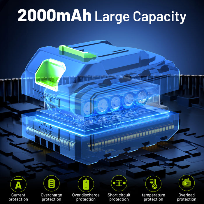 2000 mAh Battery