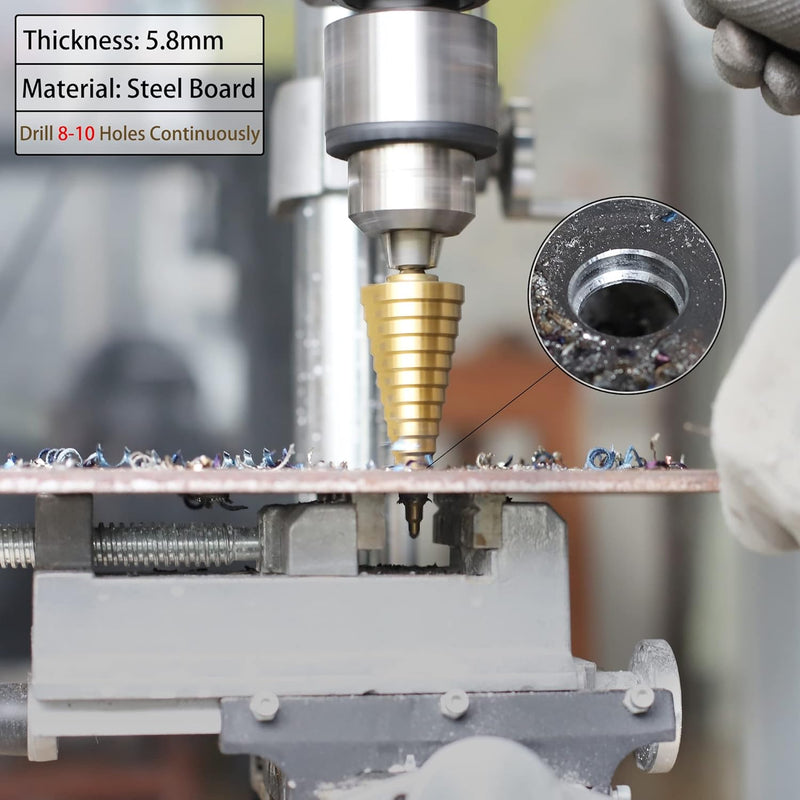 3PCS HSS Step Bits