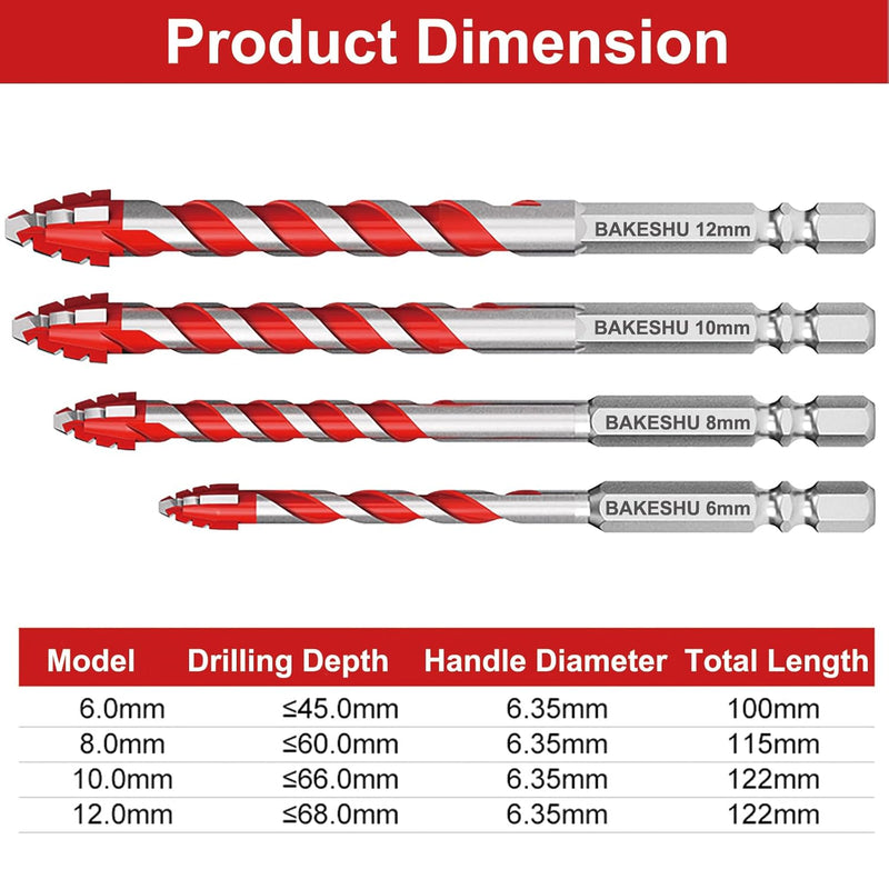 5 Pcs Eccentric Drill Bit