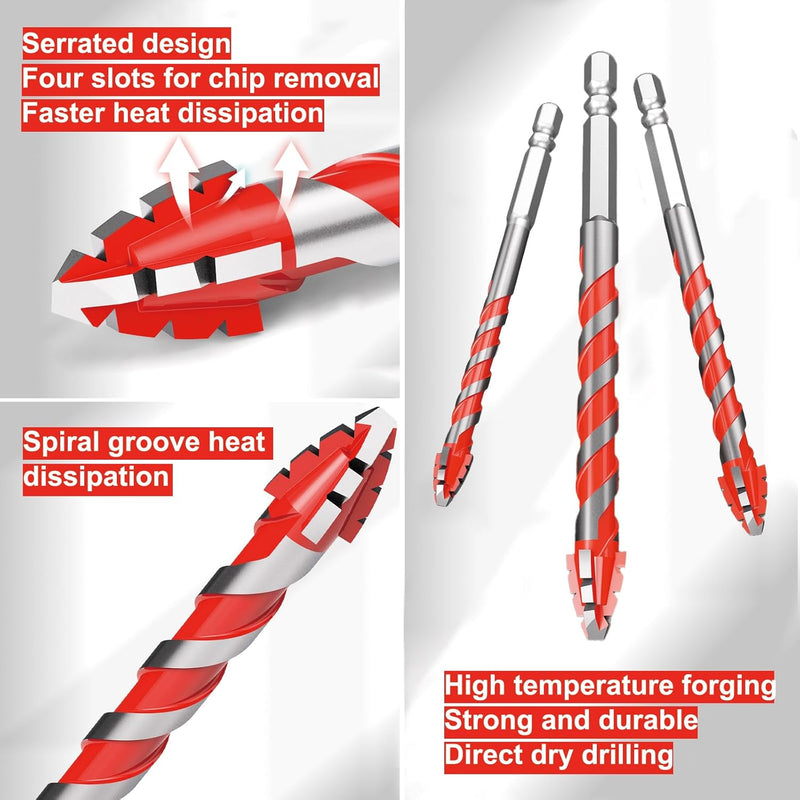 5 Pcs Eccentric Drill Bit