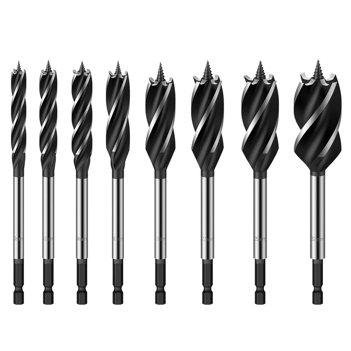 8PCS Wood Reaming Drill Set