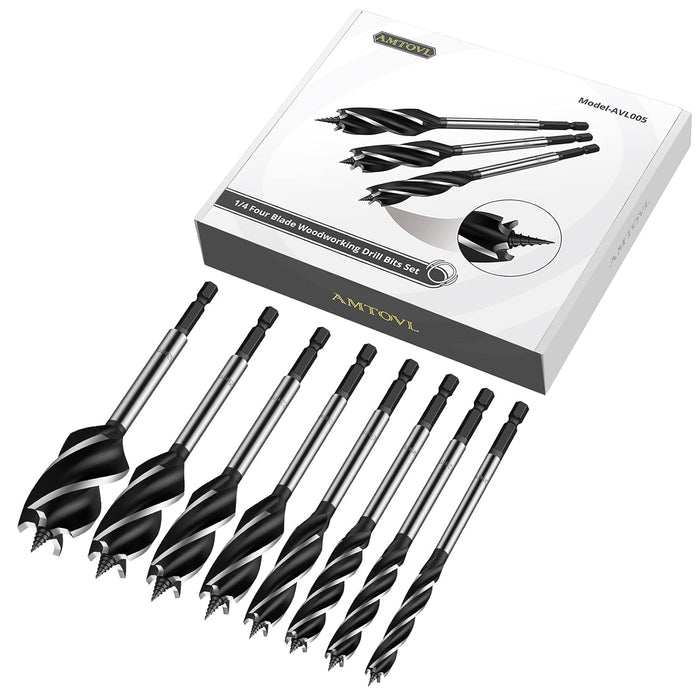 8PCS Wood Reaming Drill Set