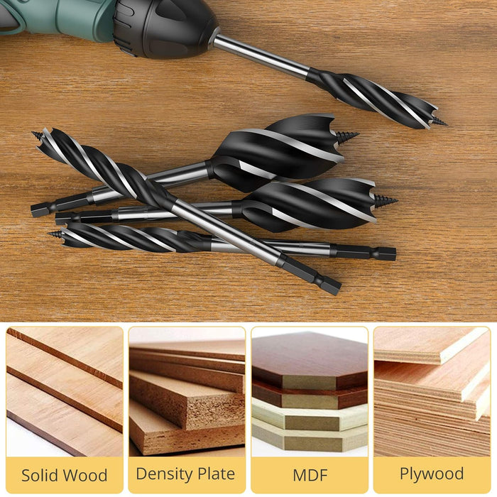 8PCS Wood Reaming Drill Set