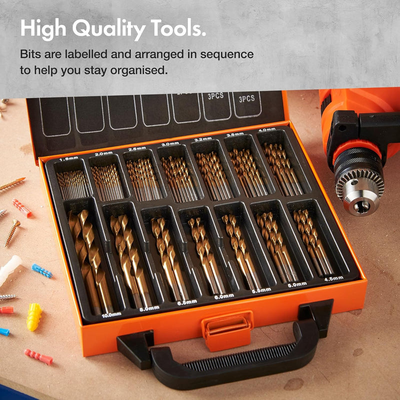Metal Drill Bit Set